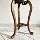 20th century walnut side table