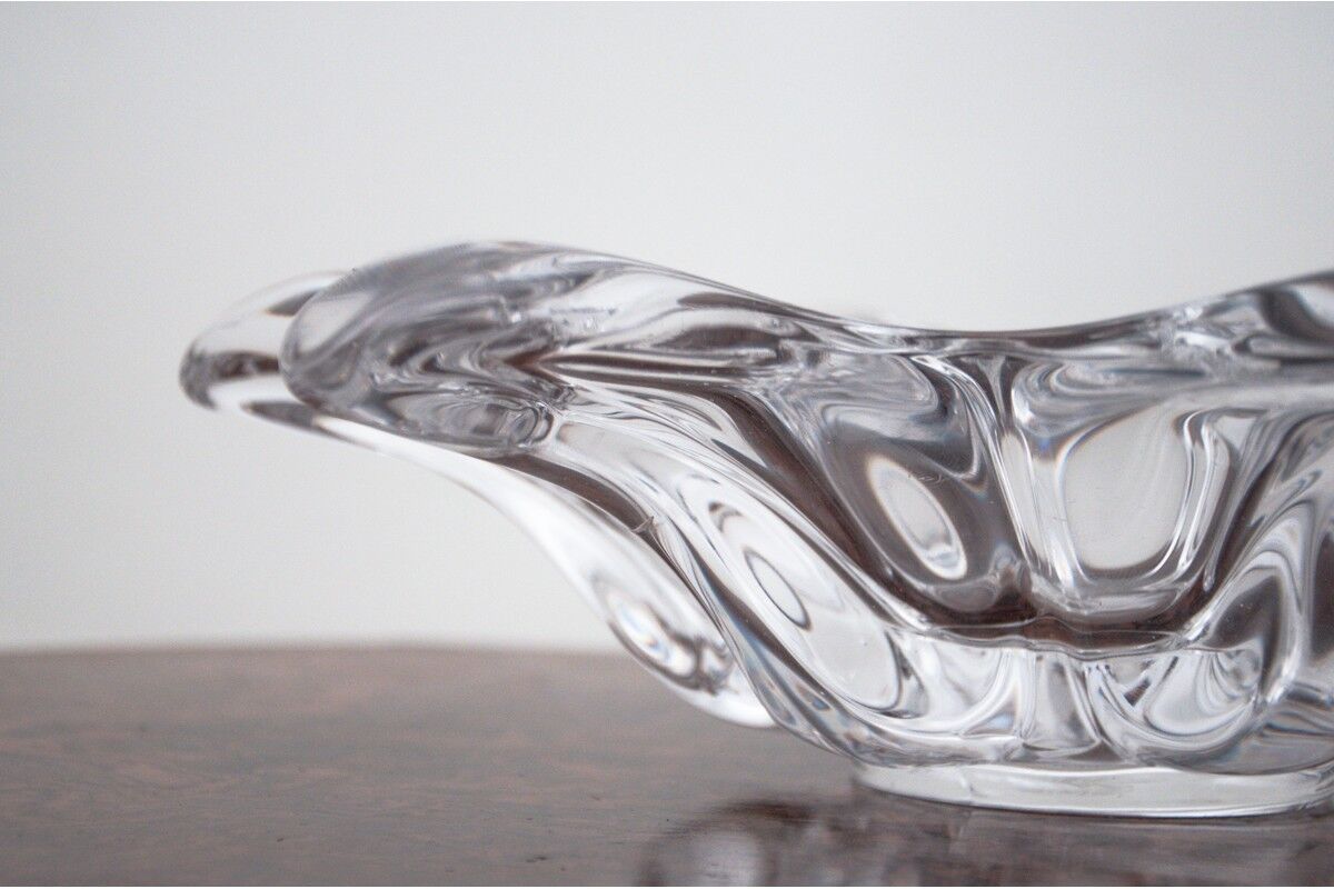 Platter artistic glass, 1970s