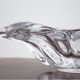 Platter artistic glass, 1970s