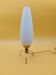 Tripod lamp in brass and opaline from the 1960s.
