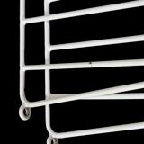 Original String shelf / Kajsa + Nisse Strinning / mid-century modern design / white / 75x80x20cm