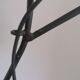 Hirondelle floor lamp by Patrice Gruffaz steel and bronze