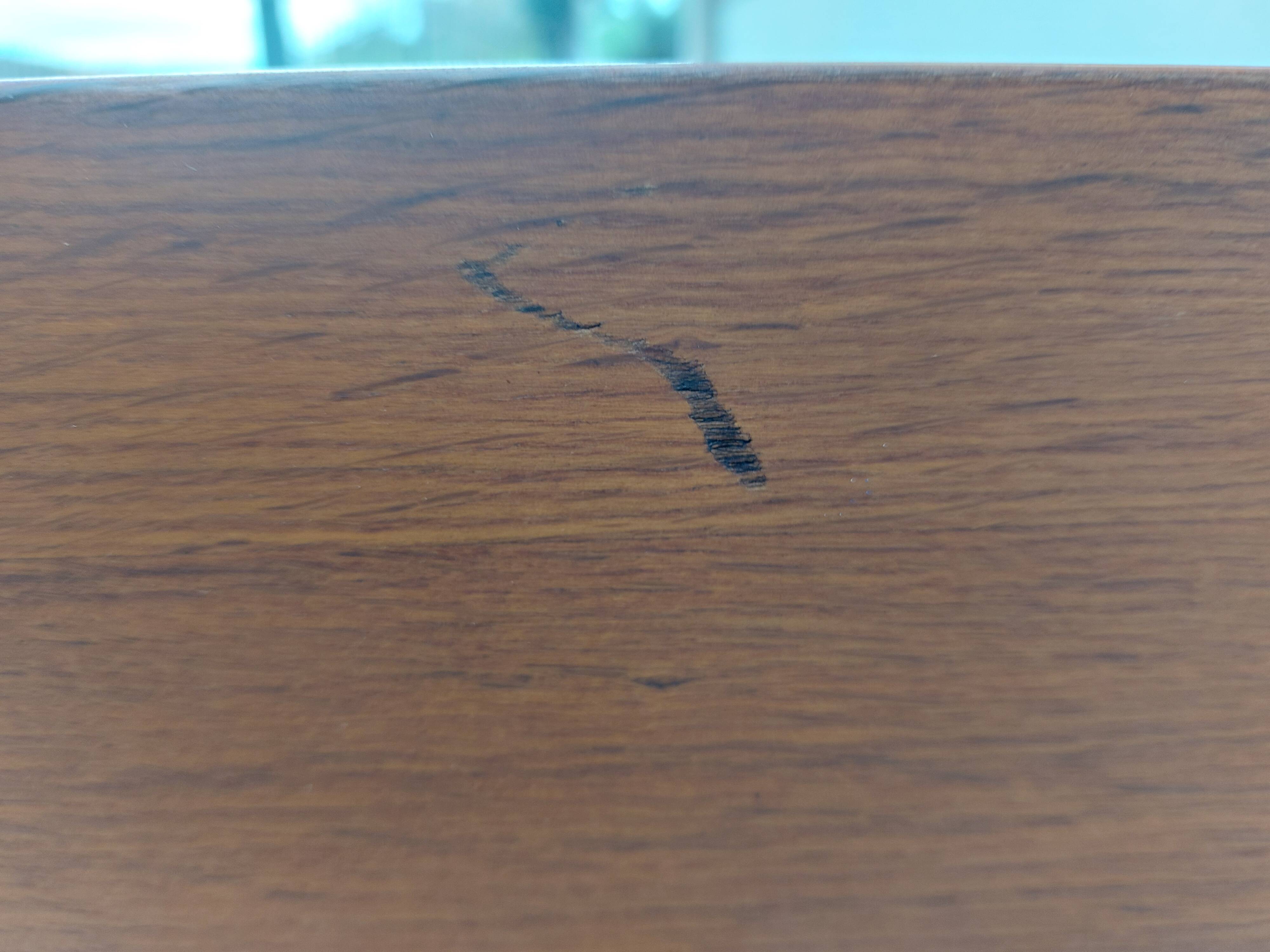 commode pieds compas, osier, vintage