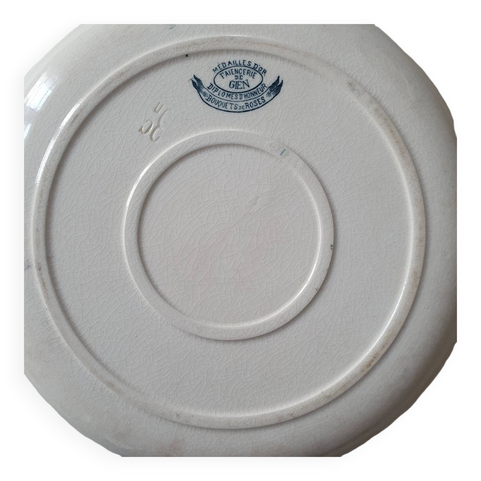 Round dish Terre de Fer Chevreuse