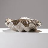 Large metal shell cup