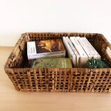 Rectangle wicker basket
