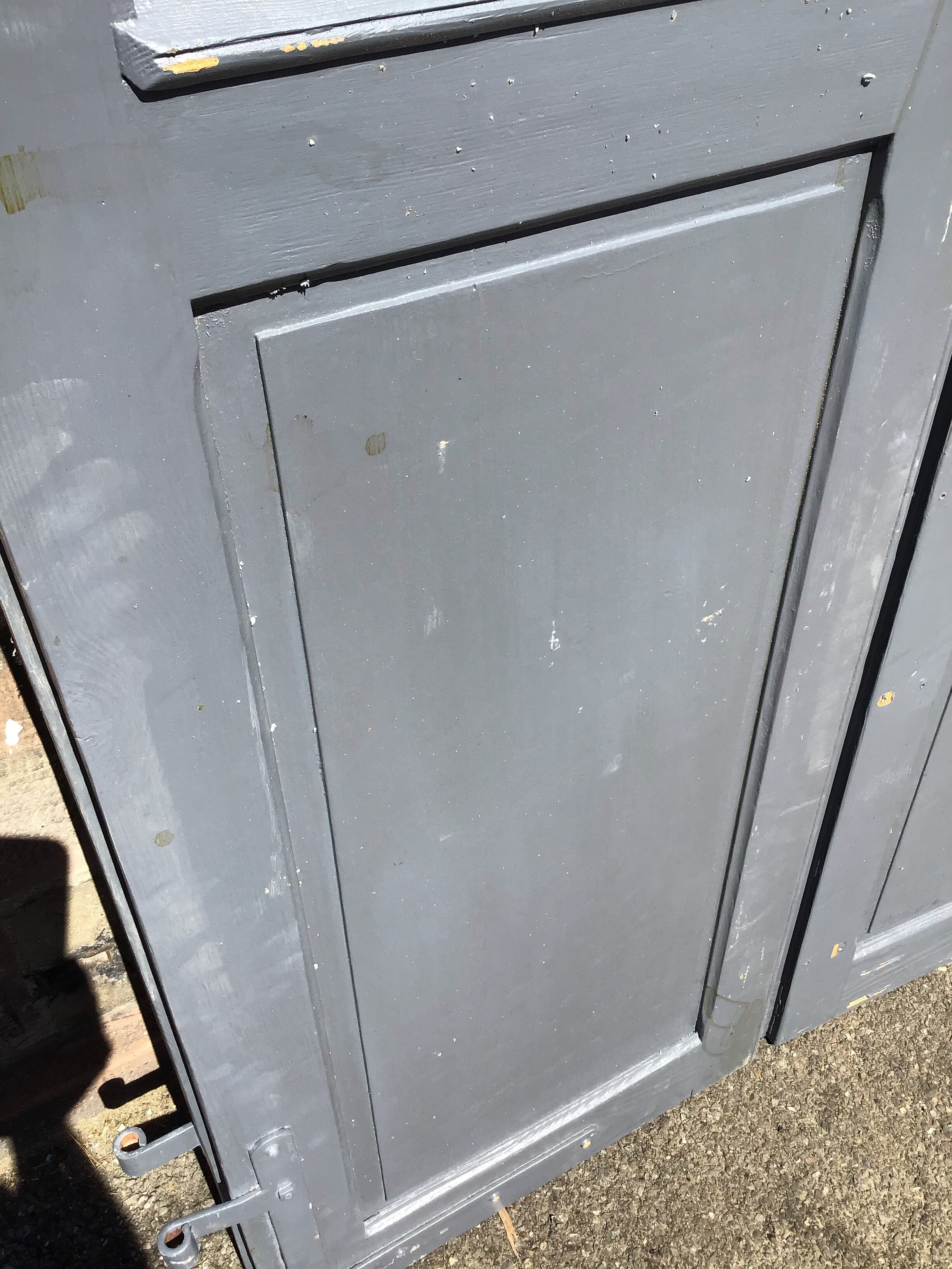 Pair of vintage shutters