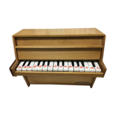 Piano en bois pour enfant années 60