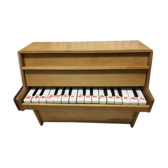 Piano en bois pour enfant années 60
