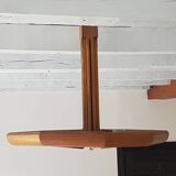 Large wooden chandelier from the 40s design reconstruction