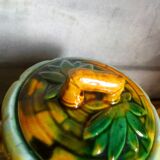 Early XXeme Barbotine Teapot