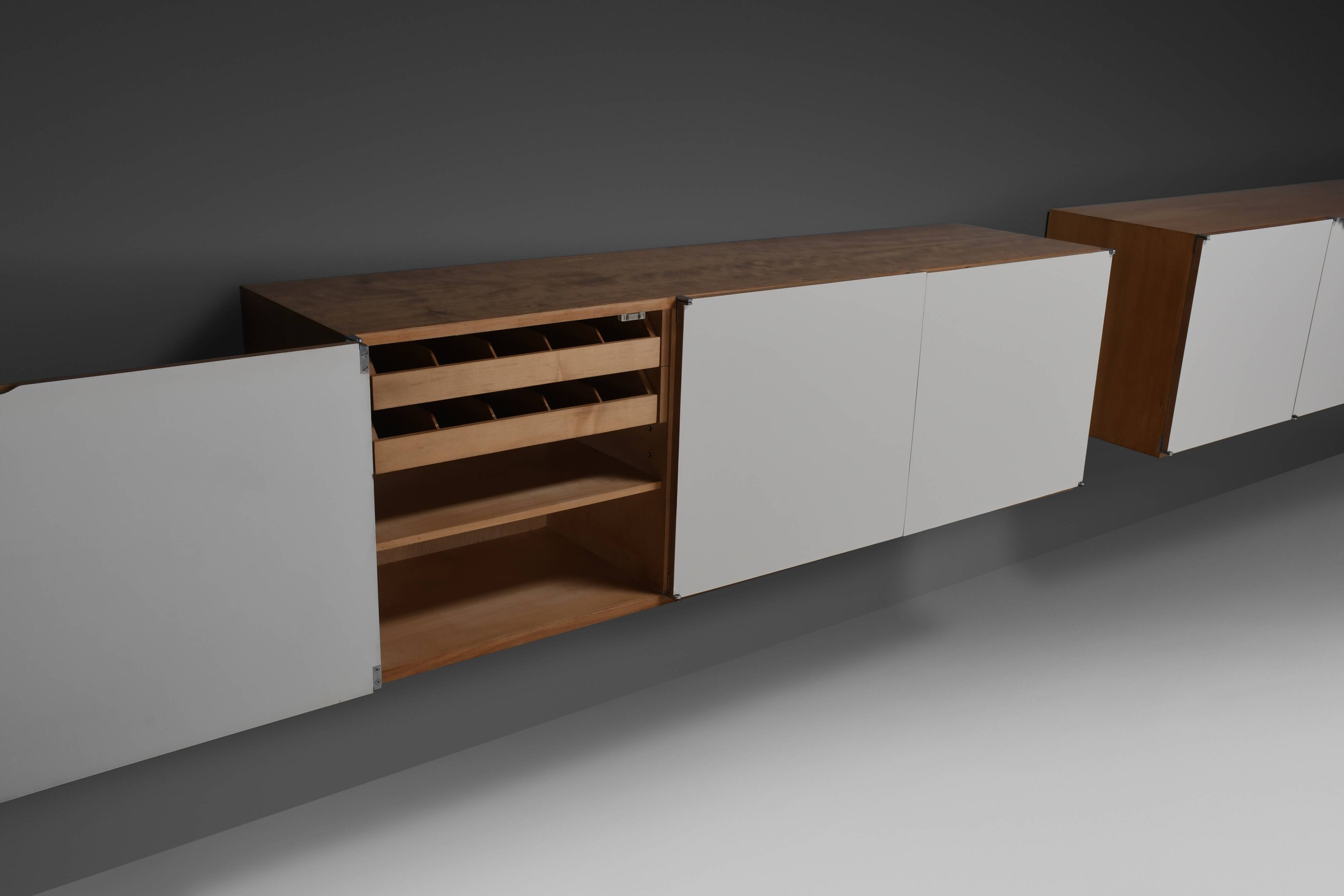 Wall-Mounted Sideboards by Antoine Philippon & Jacqueline Lecoq, 1958