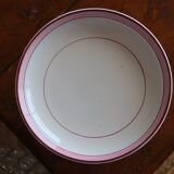 Footed compote in earthenware – Sarreguemines, Casino model