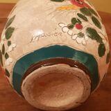Vase jérôme massier xixe.
