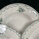 4 assiettes creuses St Amand terre de fer