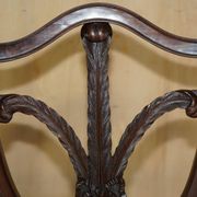 Paire de chaises d'appoint victoriennes George Hepplewhite Prince de Galles