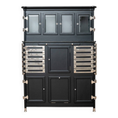 German Dental Instrument Cabinet by Arnold Biber, Pforzheim, Circa 1920
