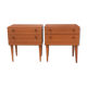 Pair of nightstands vintage of the 1950s