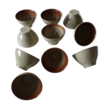 10 terracotta ramekins