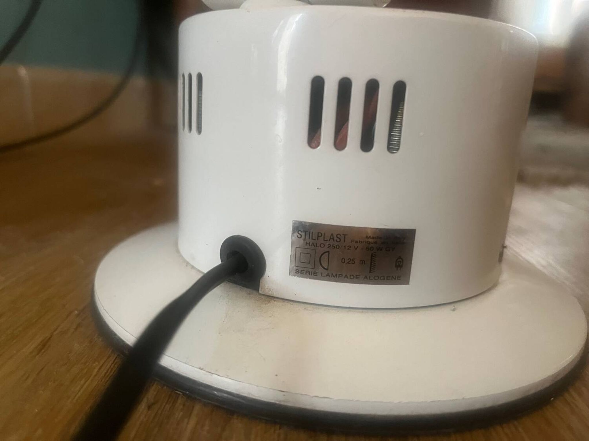 Lampe Stilplast années 80