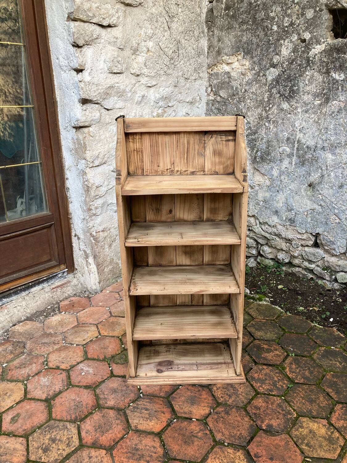 Vintage bookshelf