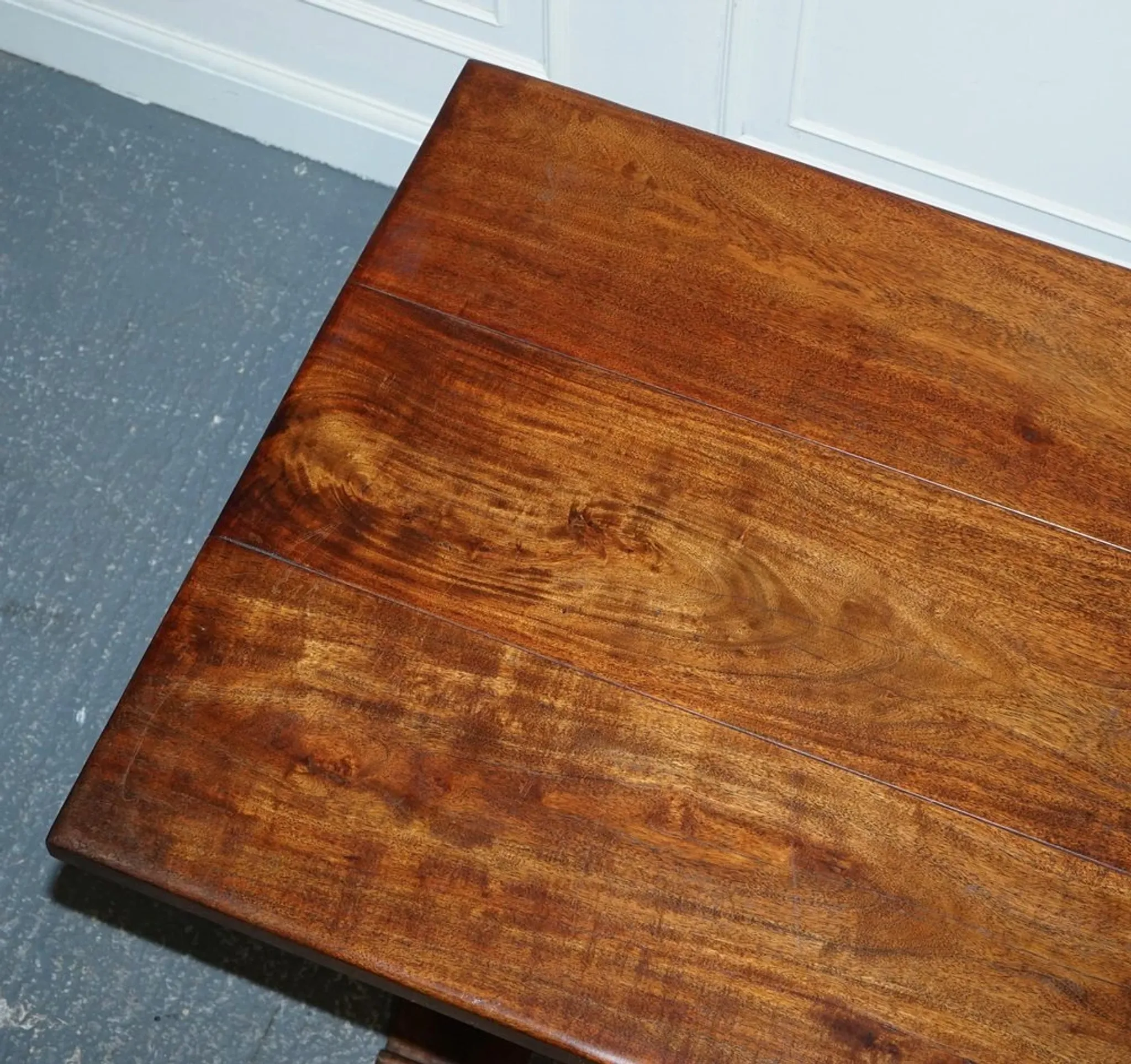 Vintage Rectangular Dining Table in Hardwood