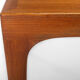 Extendable dining table in teak by Johannes Andersen for Uldum Møbelfabrik