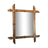 Bamboo mirror 38x41cm