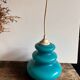 Suspension vintage en opaline