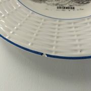Complete set of 12 plates Digoin Sarreguemines – The 12 months (1900-1920)