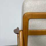 2seater sofa in oak by Tove & Edward Kindt-Larson