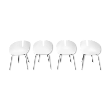 Set de 4 chaises Fjord Moroso par Patricia Urquiola, 2002