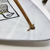 Colossal Roger Capron ceramic cup from the French Riviera, 1950s