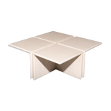 Coffee table in travertine, set of 4