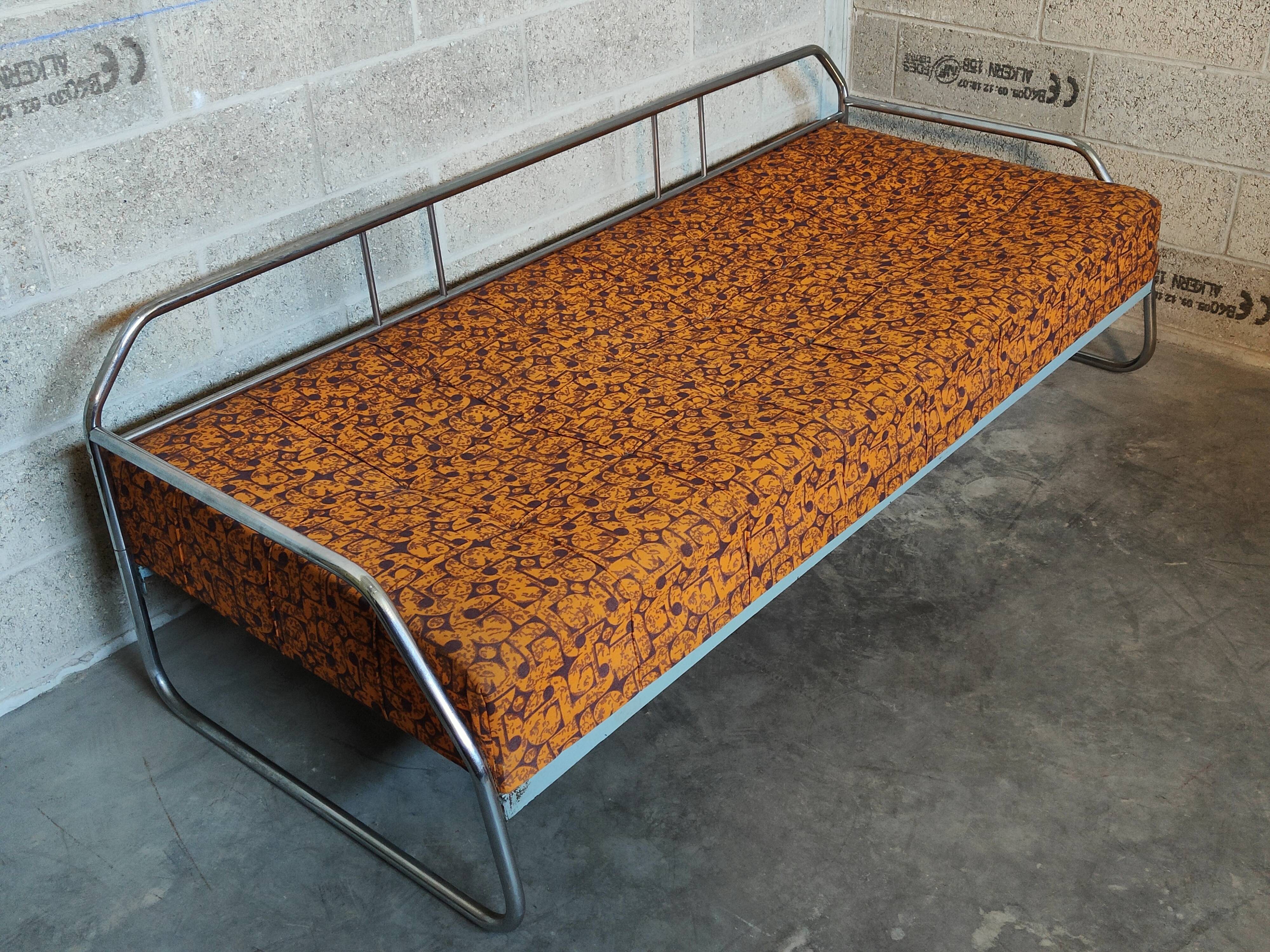 Bauhaus chrome bench 1930