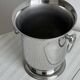 Antique silver-plated metal champagne bucket