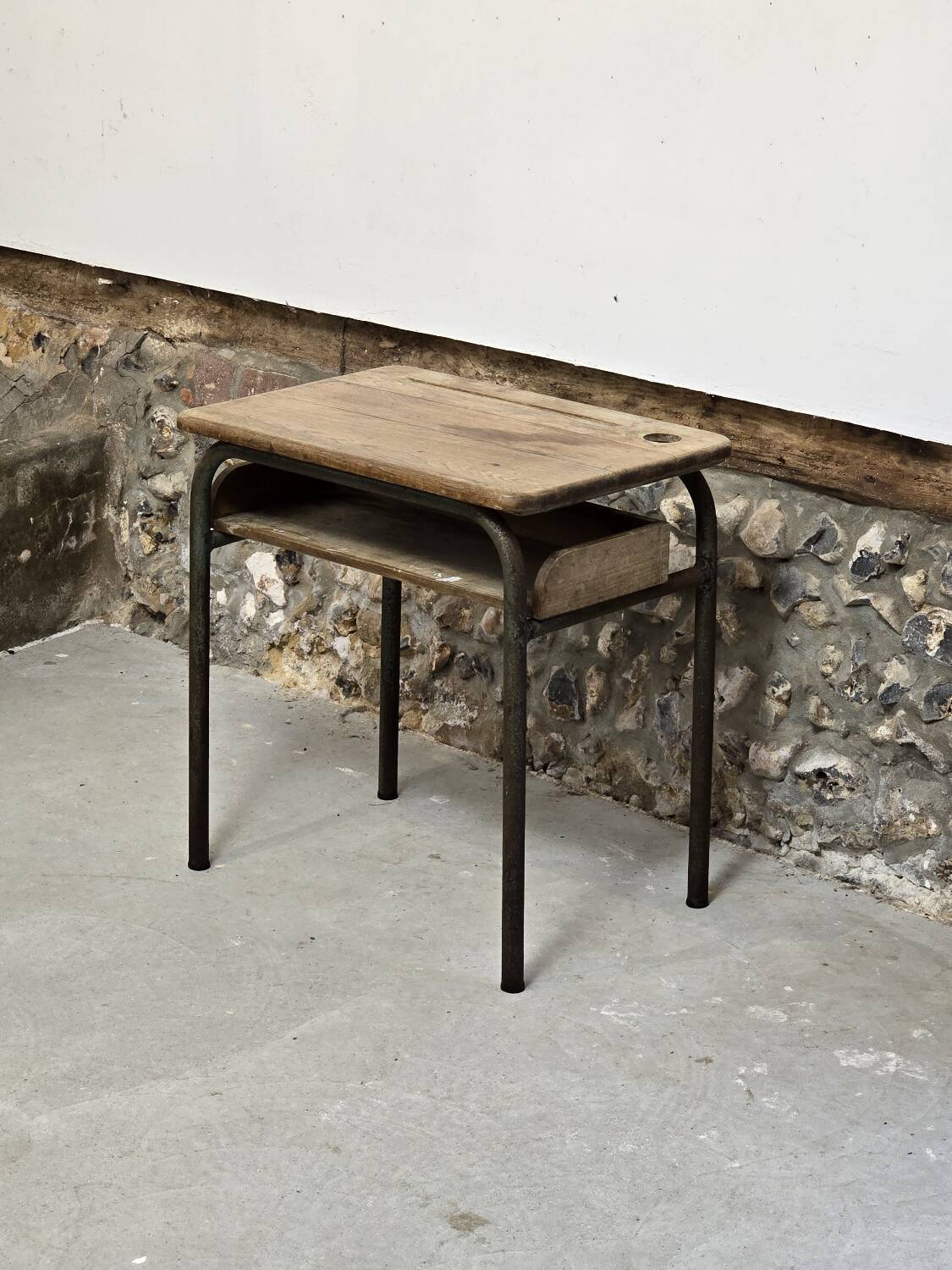 School desk with locker 1960
