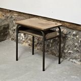School desk with locker 1960