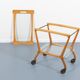 Mid-century Italian service trolley by Ico Parisi for Angelo de Baggis, 1950