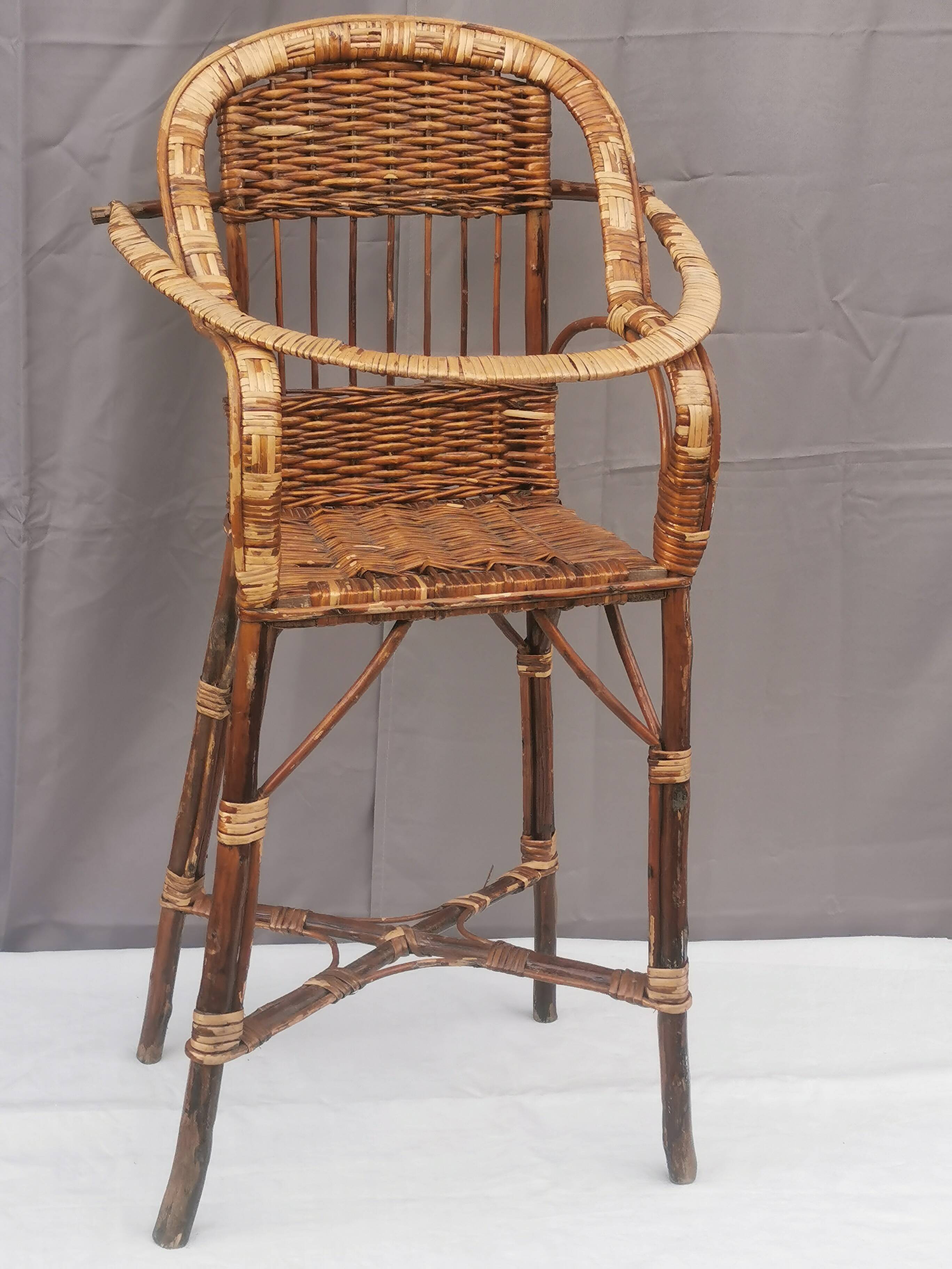 Vintage children’s high chair