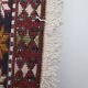 Vintage Turkish kilim handwoven 107x186 cm