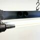 Industrial Polished  Hanging Tube Light, 1970s