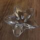 Vintage Baccarat Star Shape Crystal Trinket/Candy Dish: Mid-Century Modern