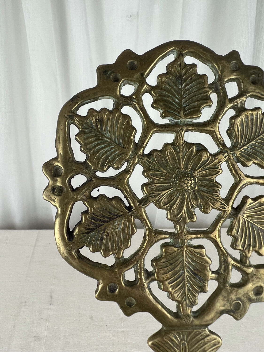 Brass trivet