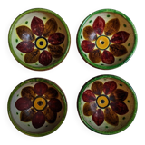 Handcrafted ceramic bowls bohemian countryside