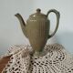 Celadon green ceramic jug/teapot