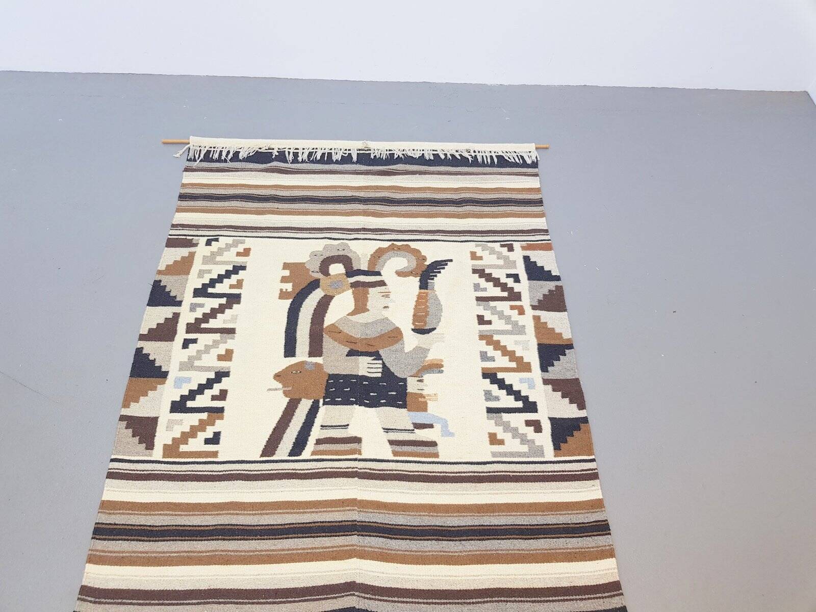Vintage Kilim Wall Hanging Rug, 1970s