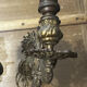 Pair of naturalistic wall sconces with fish circa 1900