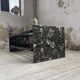 80s Italian marble and glass coffee table