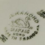 Porcelain plates St Amand 427